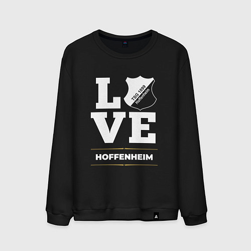 Мужской свитшот Hoffenheim Love Classic / Черный – фото 1