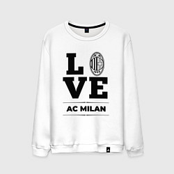 Мужской свитшот AC Milan Love Классика