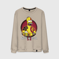 Мужской свитшот Homer god of bar