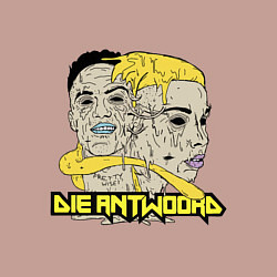 Свитшот хлопковый мужской Die Antwoord Art, цвет: пыльно-розовый — фото 2