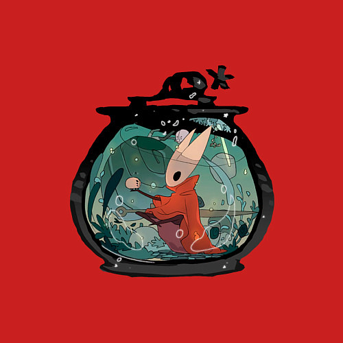 Мужской свитшот Хорнет и ткачи / Красный – фото 3