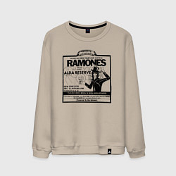 Мужской свитшот Live at the Palladium, NY - Ramones