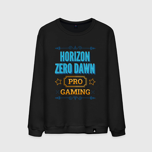 Мужской свитшот Игра Horizon Zero Dawn PRO Gaming / Черный – фото 1