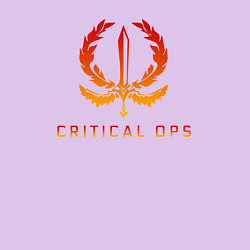 Свитшот хлопковый мужской C-OPS - CRITICAL OPS, цвет: лаванда — фото 2