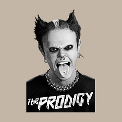 Свитшот хлопковый мужской The Prodigy - firestarter, цвет: миндальный — фото 2