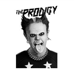 Свитшот хлопковый мужской Firestarter - The prodigy, цвет: белый — фото 2