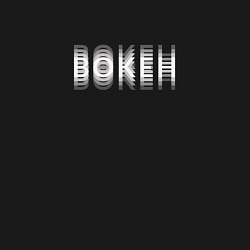 Свитшот хлопковый мужской Bokeh Боке, цвет: черный — фото 2