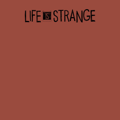 Мужской свитшот Life Is Strange Game logo / Кирпичный – фото 3