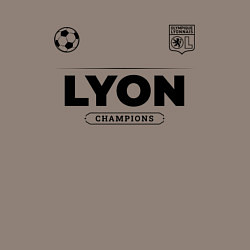 Свитшот хлопковый мужской Lyon Униформа Чемпионов, цвет: утренний латте — фото 2