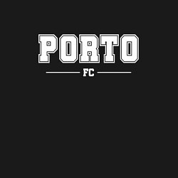 Свитшот хлопковый мужской Porto Football Club Классика, цвет: черный — фото 2