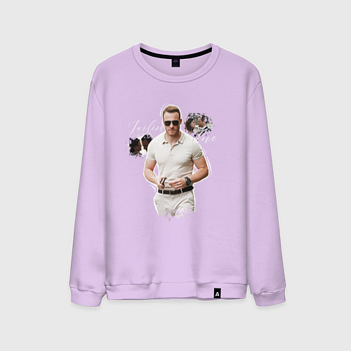 Мужской свитшот Болат / Лаванда – фото 1