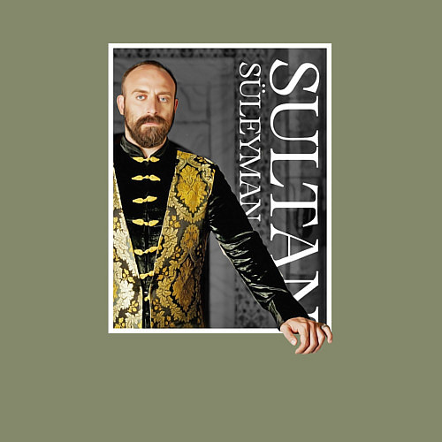 Мужской свитшот 10 Sultan - Suleyman / Авокадо – фото 3