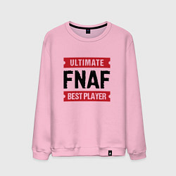 Мужской свитшот FNAF: таблички Ultimate и Best Player