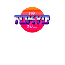 Свитшот хлопковый мужской Retrowave Tokyo, цвет: белый — фото 2