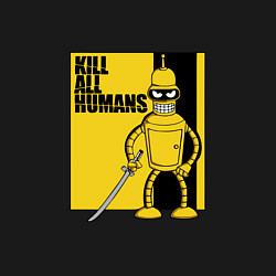 Свитшот хлопковый мужской Bender - Kill Bill, цвет: черный — фото 2