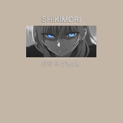 Свитшот хлопковый мужской Micchon Shikimori Kawaii dake ja Nai, цвет: миндальный — фото 2