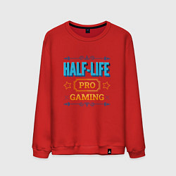 Свитшот хлопковый мужской Игра Half-Life PRO Gaming, цвет: красный
