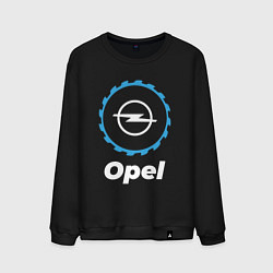 Свитшот хлопковый мужской Opel в стиле Top Gear, цвет: черный