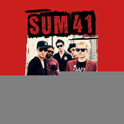 Свитшот хлопковый мужской SUM 41 PIECES, цвет: красный — фото 2