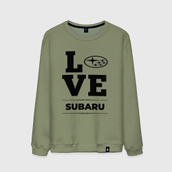 Мужской свитшот Subaru Love Classic