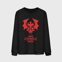 Мужской свитшот Ave Dominus Nox клич повелителей ночи