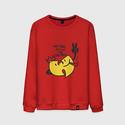 Свитшот хлопковый мужской Wu-Tang Is For The Children, цвет: красный