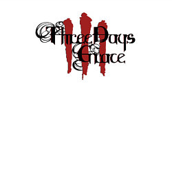 Свитшот хлопковый мужской Three Days Grace Combined, цвет: белый — фото 2