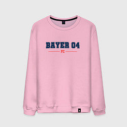 Свитшот хлопковый мужской Bayer 04 FC Classic, цвет: светло-розовый