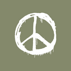 Свитшот хлопковый мужской Pacific symbol white, цвет: авокадо — фото 2