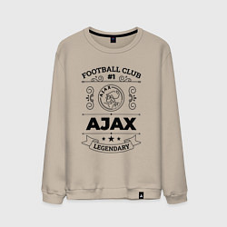 Мужской свитшот Ajax: Football Club Number 1 Legendary