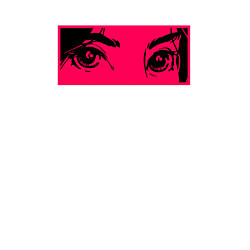 Свитшот хлопковый мужской Anime Sad Eye, цвет: белый — фото 2