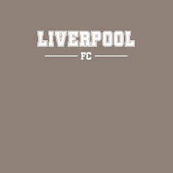 Свитшот хлопковый мужской Liverpool football club классика, цвет: утренний латте — фото 2