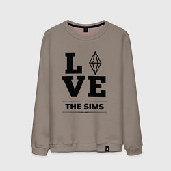 Мужской свитшот The Sims love classic