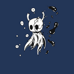 Свитшот хлопковый мужской Hollow Knight game, цвет: тёмно-синий — фото 2