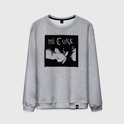 Свитшот хлопковый мужской The Cure Роберт Смит, цвет: меланж