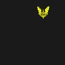 Свитшот хлопковый мужской ZX Spectrum - Elite logo, цвет: черный — фото 2