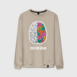 Мужской свитшот Creative Brain