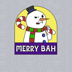 Свитшот хлопковый мужской Merry Bah, цвет: меланж — фото 2