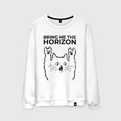 Мужской свитшот Bring Me the Horizon - rock cat