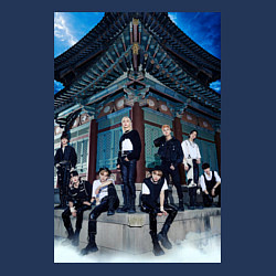 Свитшот хлопковый мужской Stray Kids Thunderous, цвет: тёмно-синий — фото 2