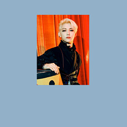 Свитшот хлопковый мужской Felix Stray Kids Circus, цвет: мягкое небо — фото 2
