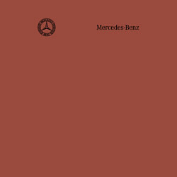 Свитшот хлопковый мужской Logo Mercedes-Benz, цвет: кирпичный — фото 2