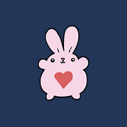 Свитшот хлопковый мужской Heart Rabbit, цвет: тёмно-синий — фото 2