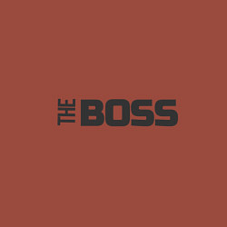 Свитшот хлопковый мужской THE BOSS, цвет: кирпичный — фото 2