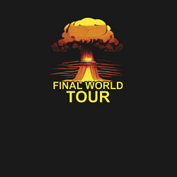 Свитшот хлопковый мужской Atomic Final World Tour, цвет: черный — фото 2