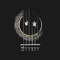 Свитшот хлопковый мужской GUITAR PRISONER Essential, цвет: черный — фото 2