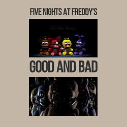 Свитшот хлопковый мужской Freddy good and bad, цвет: миндальный — фото 2