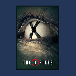 Свитшот хлопковый мужской X - Files poster, цвет: тёмно-синий — фото 2