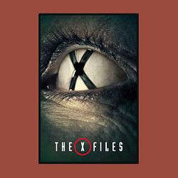 Свитшот хлопковый мужской X - Files poster, цвет: кирпичный — фото 2