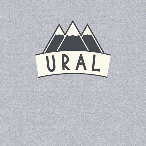 Мужской свитшот URAL / Меланж – фото 3